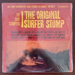 SEALED The Surf Stompers: The Original Surfer Stomp 1995 Vinyl Record DFLP-1236 - Picture 1 of 10
