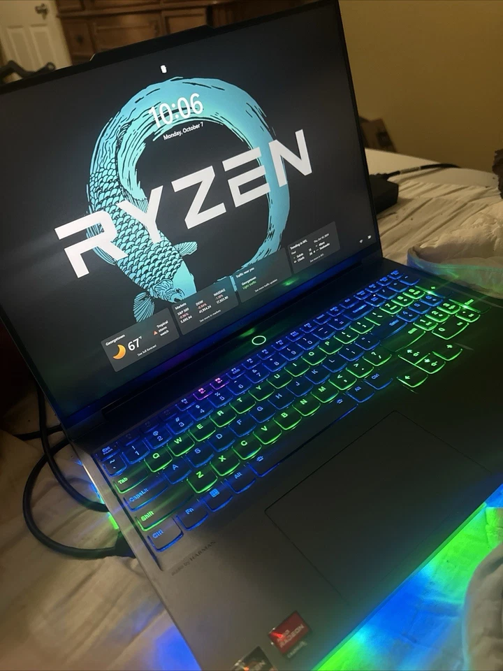 ¡Se ve muy bien laptop! Lenovo Legion 16ARHA7 Ryzen 3TB Ssd 32GB Ram 10gb Vram Foto 1 de 4