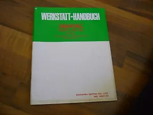 Daihatsu Motor Typ HD in Applause Diagnose Einspritzanlage WERKSTATT HANDBUCH - Bild 1 von 4