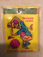 1990 Pacific Rad Dudes Sealed 10 Card Wax Pack