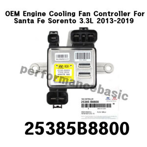 NEW OEM Engine Cooling Fan Controller 25385B8800 For Santa Fe Sorento 2013-2019 