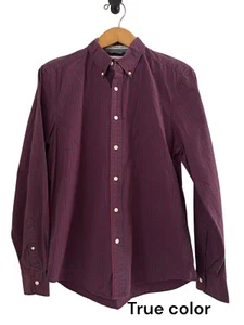 Levis Long Sleeve Checkered Button Down Shirt Mens Size M - Picture 1 of 9