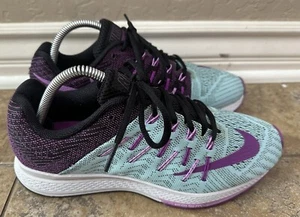 Nike Air Zoom Elite 8 Running Shoes Sneakers Lace Up Gym Workout Purple Wmn 9.5 - Picture 1 of 7