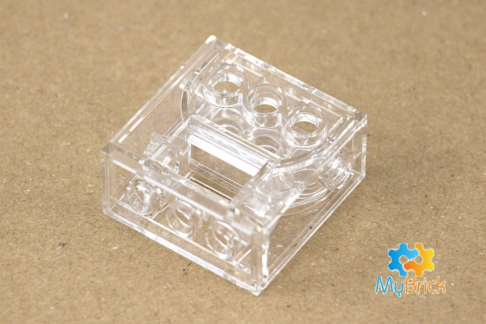 Genuine Lego® Technic, Trans-Clear Gearbox 2 x 4 x 3 1/3 (6588) - Free Postage - image 1 of 1