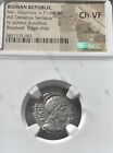 Republika Rzymska Mn. Aquillius AR Denaris 71/65 p.n.e. konsul Akwiliusz NGC Ch VF