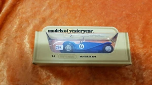 MM - Matchbox Models of Yesteryear Y-3 1934 Riley MPH blau OVP #264 - Bild 1 von 2