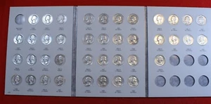 1948-1964 Washington Quarters Harris carpeta completa 40 monedas 90% plata WQ70 - Imagen 1 de 10