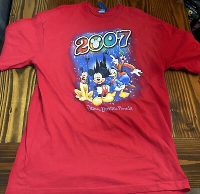 Camiseta De Colección 2007 Disney Dreams Florida Adulto Talla XL Nueva Foto 1 de 4