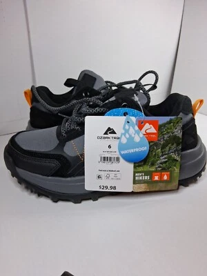 OZARK TRAIL - SIZE: 6 - Men's Leather Waterproof Comfort Hiking Sneakers - NEW! - Image 1 of 4