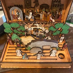 Durable Easter Resurrection Scene Decor Family Home Decoration - Picture 1 of 10