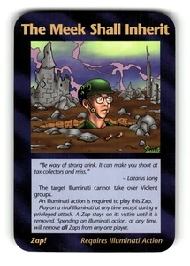 The Meek Shall Inherit Card Illuminati New World Order Assassins Game 65/122 - Picture 1 of 4