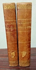 A.SALVETAT LECONS DE CERAMIQUE CERAMICA 1857 CVBS - Imagen 1 de 10