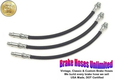 BRAKE HOSE SET Chrysler 300, 1970 1971 - Front Disc - Image 1 of 2