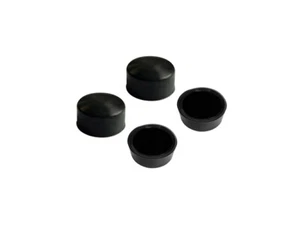 Cubierta de tuerca .58" (14.7mm) HEX X .3" (7.6mm) Blackout. Juego de 4 piezas de silicona resistente al calor - Imagen 1 de 1