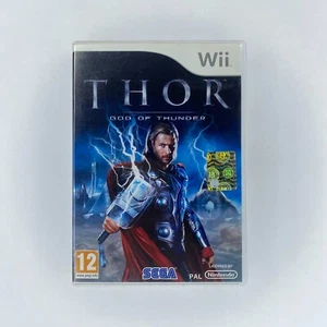 Thor Dios Of Thunder Nintendo Wii Juego Videojuego Utiliza Con Manual - Imagen 1 de 4