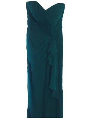 Vestido de noite formal DaVinci longo dama de honra formatura axila a axila 17 polegadas - Imagem 1 de 4