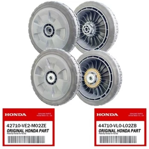 Genuine Honda Set of 42710-VE2-M02ZE Rear Wheels & 44710-VL0-L02ZB Front Wheels - Picture 1 of 4
