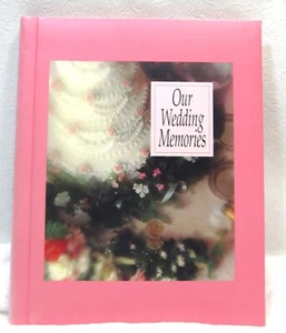 Our Wedding Memories Scrapbook Memory Book Album Bob Adams Vintage New - Imagen 1 de 10