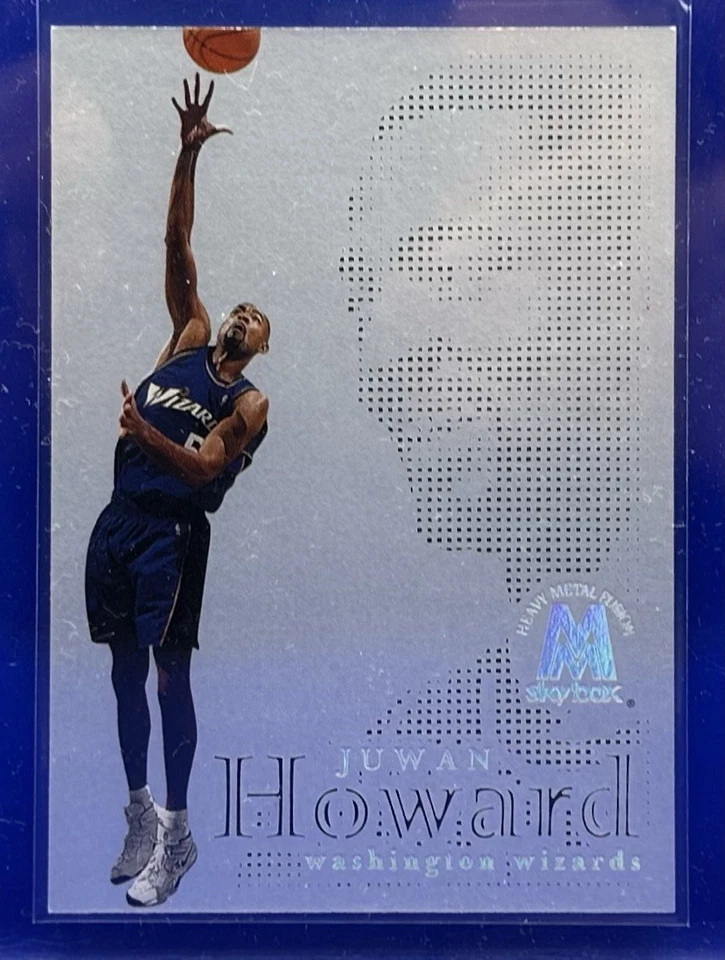 1998-99 Skybox Juwon Howard Molten Metal Fusion Washington Bullets Michigan #9F - Image 1 of 2