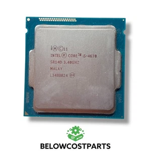 Intel Core i5-4670 SR14D 3.40GHz Quad-Core CPU LGA1150 Haswell IMC11 MALAY - Afbeelding 1 van 1