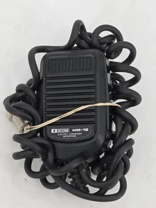 Icom HM-12 Up/Down 8-pinowy okrągły mikrofon ręczny JAPONIA - Zdjęcie 1 z 11
