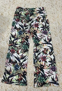 Reel Legends Leggings Damen Größe Petite Med PM tropisches Design - Bild 1 von 3