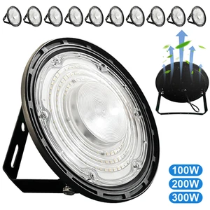 Iluminación de nave LED UFO lámpara de nave lámpara industrial lámpara de taller High bay - Imagen 1 de 13