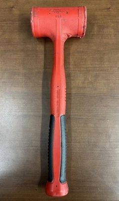 Snap-On HBFE48 Dead Blow 48 onzas agarre suave martillo rojo Foto 1 de 4