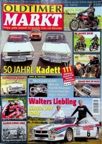 4) Oldtimer Markt 07/2012 - Moto Guzzi V7 in einer s - 90 Jahre DKW Motorräder - Bild 1 von 3
