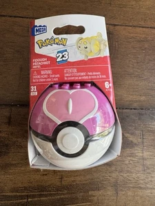 NUOVO MEGA Construx Pokemon Fidough Series 23 JCT19 Pokeball Poke Ball SIGILLATO - Foto 1 di 2