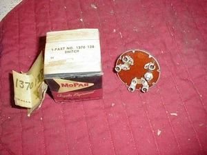 NOS MOPAR 1951-4 DODGE PLYMOUTH DESOTO HEADLGHT SWITCH - Picture 1 of 1