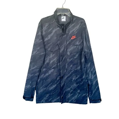 Nike Sportswear Camo Woven M65 Lightweight Jacket Mens Size Small DD4662-010 - Image 1 of 4
