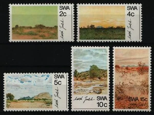 África Sudoeste 1973 - Mi-Nr. 368-372 ** - MNH - Pintura - Naturaleza - Imagen 1 de 1