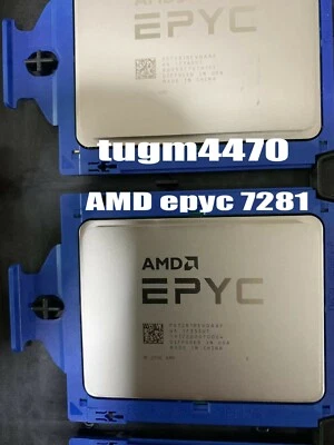 AMD EPYC 7281 CPU 2.1 GHz 16 core 32 MB Socket sp3 CPU processor brand new - Image 1 of 4