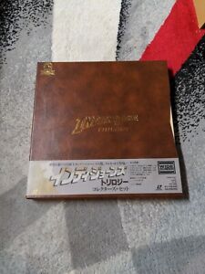 Indiana Jones Trilogy Laserdisc Japan and The Making of Raiders of the Lost Ark