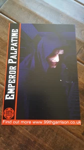 2016 STAR WARS CELEBRATION EUROPE 99TH GARRISON UK EMPEROR PALPATINE PROMO CARD - Picture 1 of 1