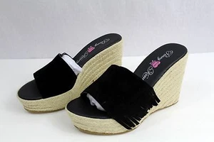 Penny Loves Kenny Women's Nest Black Wedge Heel 7.5 M Brand New In Box - Picture 1 of 7