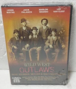 2009 WILD WEST OUTLAWS TGG Direct 3DVD set Sealed MINT Wayne,Palance,Brando etc - Picture 1 of 6