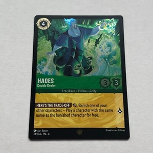 Hades 74/204 Disney Lorcana Ursula's Return Legendary Cold Foil Card NM - Picture 1 of 2
