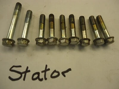 80-83 SUZUKI GS650GL PERNOS DE CUBIERTA DE ESTATOR OEM generador 1982 GS650 GS750 GS850 Foto 1 de 4