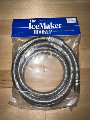 Acero inoxidable The IceMaker HookUp 5’ 1/4C X 1/4C NDA R311 Foto 1 de 2