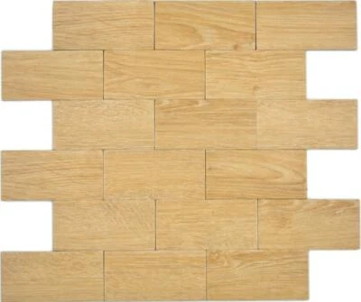 Brique Murale Auto-Adhésif Vinyle Optique Bois Hêtre Marron 200-W1102 1 Lambris - Photo 1/4