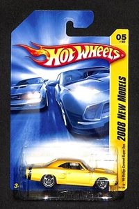 2008 Hot Wheels New Models #5 69 Dodge Coronet Super Bee Yellow - Picture 1 of 1