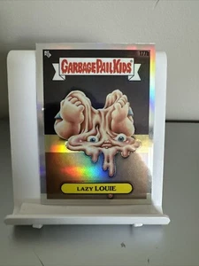 2022 Garbage Pail Kids Chrome Series 5 Base Refractor #177b Lazy LOUIE - Picture 1 of 2