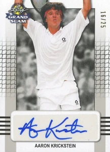 BLATT 2018 GRAND SLAM AARON KRICKSTEIN #BA-AK1 16/25 SILBER AUTOGRAMMKARTE - Bild 1 von 2