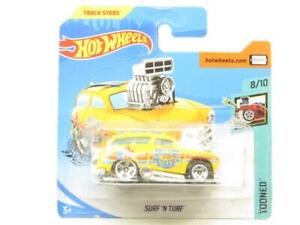 Hotwheels Surf N Turf Tooned Amarillo Corta Tarjeta 1 64 Escala Precintado