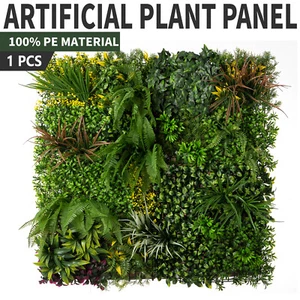 40"x40" Artificial Boxwood Mat Wall Hedge Decor Privacy Fence Panel Grass - Picture 1 of 10