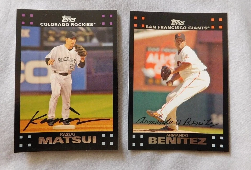 2007 Topps Baseball #1-220 Baseball Card Pick one - Image 1 of 1