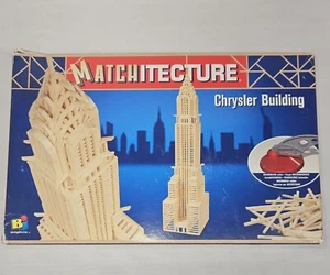 Bojeux Matchitecture Chrysler Building New in Opened Box Build With Match Sticks - Picture 1 of 12