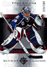 2005-06 UD Ultimate Collection #200 Vitaly Kolesnik